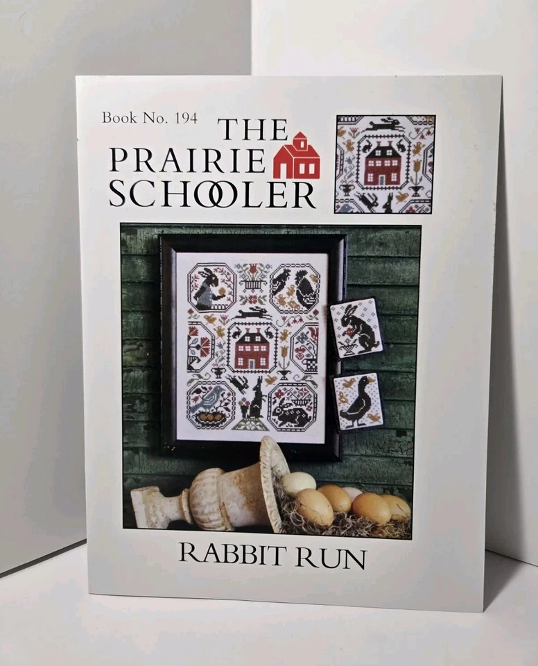 The Prairie Schooler Rabbit Run Book No. 194 Cross Stich Pattern - Image 2 of 4