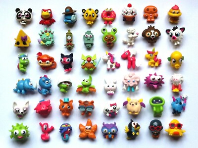 MOSHI MONSTERS Complete Set 48 Series 1 ☆Iggy ☆ Oddie ☆Burnie