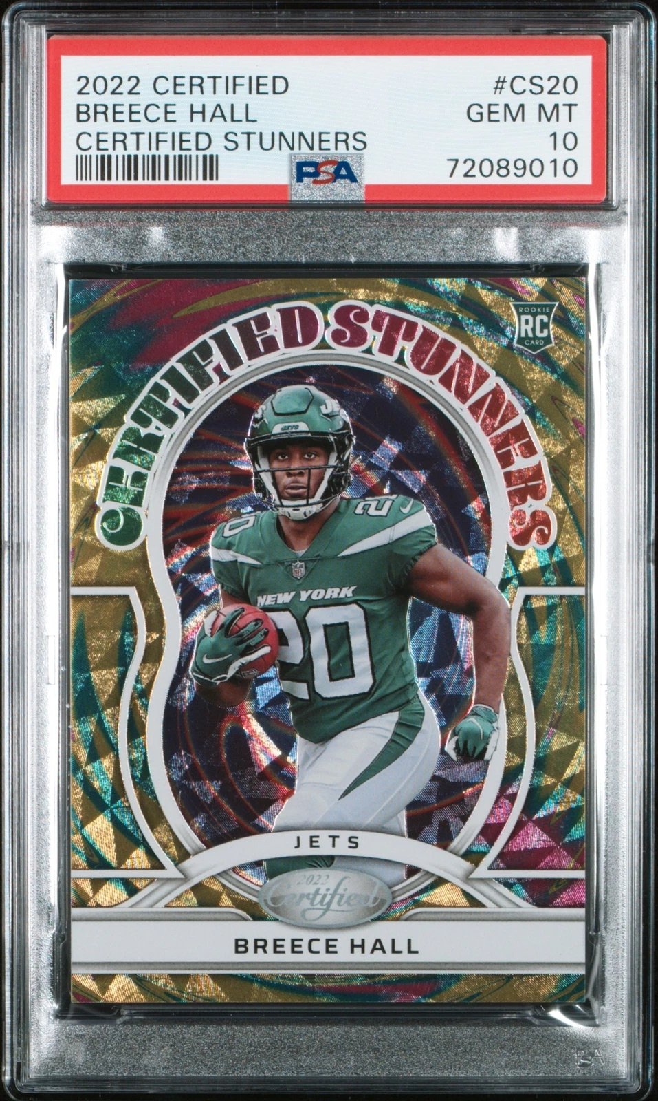 Breece Hall Panini Certified Certified Stunners #CS20 Base