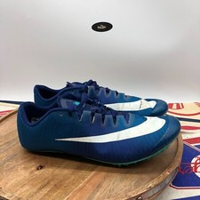 Nike Mens Zoom Ja Fly 3 Blue Force Green Abyss Track Spikes Size 12.5 865633-300
