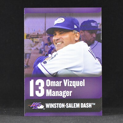 Omar Vizquel - 2018 Choice Winston-Salem Dash #13