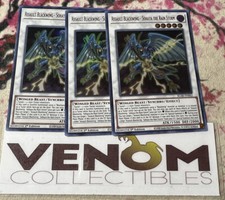 3x Mnm Assault Blackwing - Sohaya The Rain Storm Blar-en062 Ultra 1st Ed.