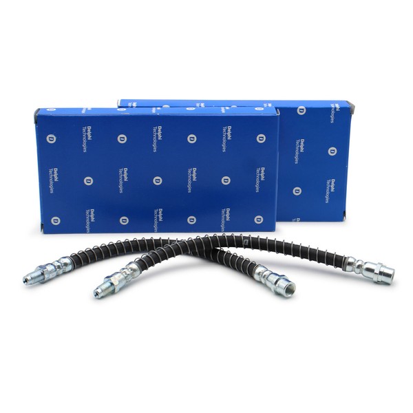 2X Delphi Bremsschlauch FüR Mercedes E-/S-KLASSE W211 S211 W220 C219 R230 Hinten-image