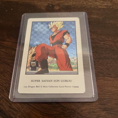 ドラゴンボールZカード Super Saiyan Son Gokou 134 Dragon Ball Z