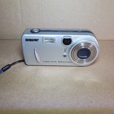 Sony Cyber-shot DSC-P72 3.2MP Digital Camera,* Refund On Any Shipping Overages* 