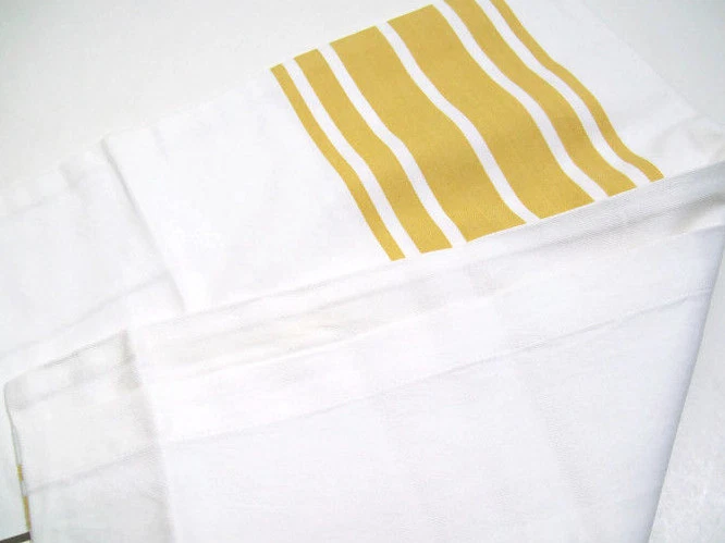 Funda de almohada estándar Pottery Barn paja amarilla a rayas Pascal falsa nueva Foto 4 de 4