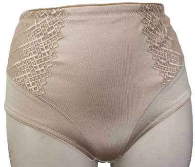 Felina JOY 8001 Miederhose Gr.38 UK S Fr 40 in SAND Gold glänzend Panty