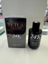 PETER JACOBS 24k LE BLEU HOMME EDP 100 ML / 3.4 OZ SPRAY SEALED BRAND NEW BOX