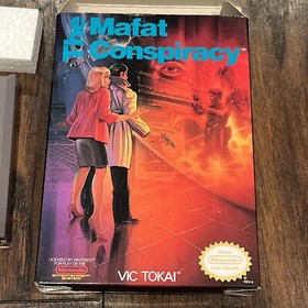 Mafat Conspiracy Nintendo Entertainment System NES *CIB, EXCELLENT CONDITION*