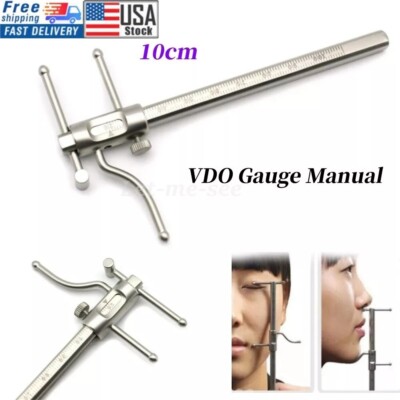Dental Implant Gauge Occlusion Premium Apollo Grade VDO Ruler Caliper USA