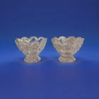 1 Pair of Vintage Marquis by Waterford Crystal Taper/Tealight Candleholders