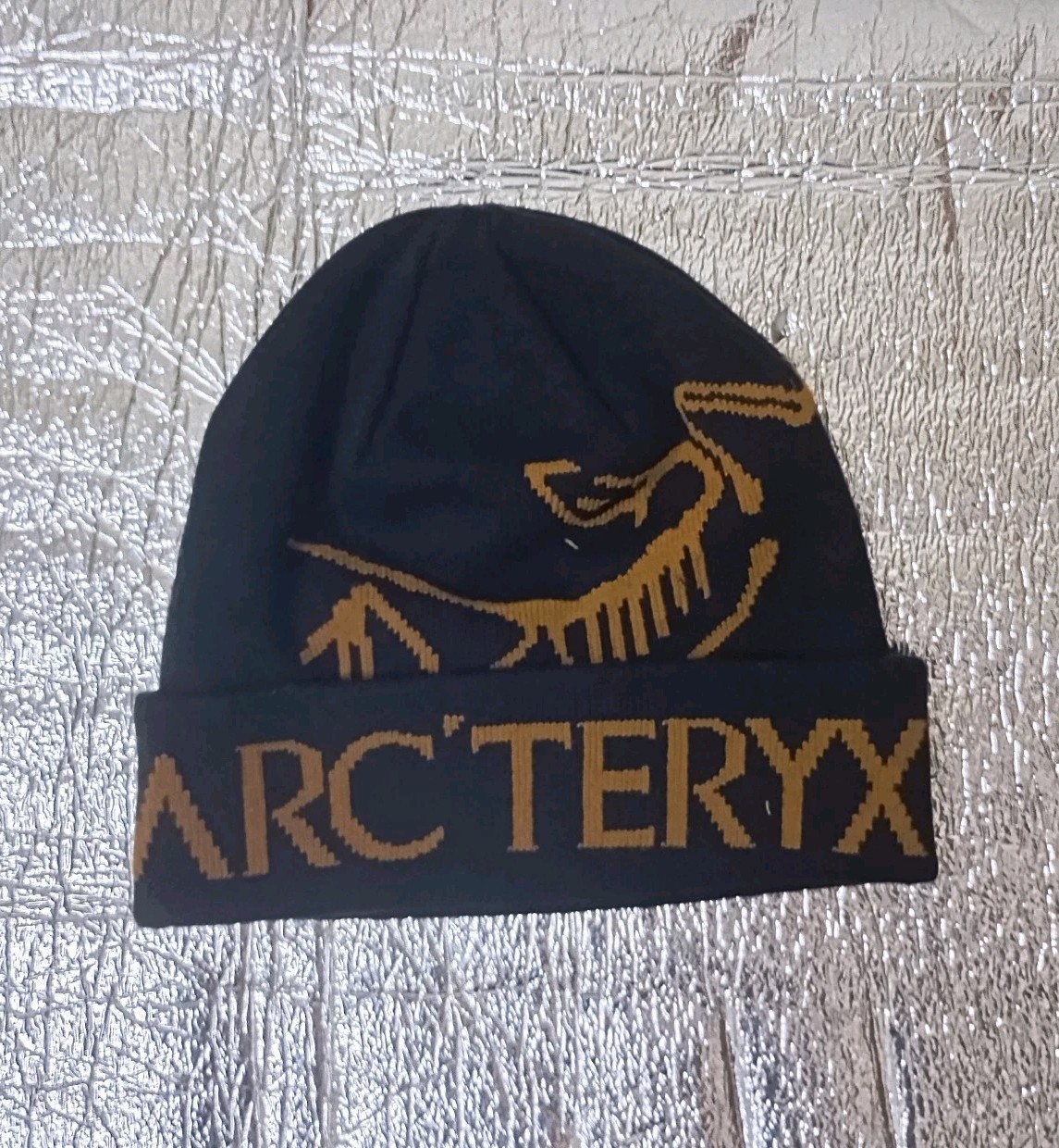 ARC'TERYX BIRD WORD TOQUE 24K Berretto nero spedizione gratuita autentico nuovo senza etichette