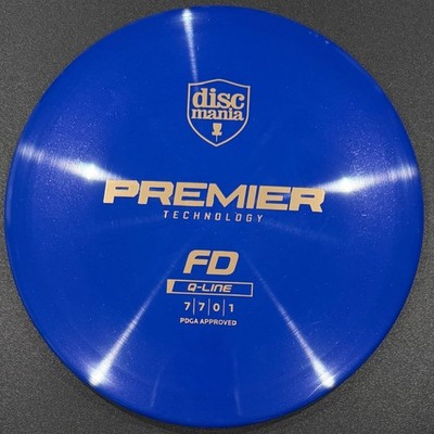 New Discmania Premier Series Q-Line FD Fairway Driver *Choose Disc*