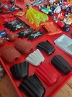 Playmobil Knights Pirates Castle Case Armor Flags Parts Weapons Huge Lot play — photo 4