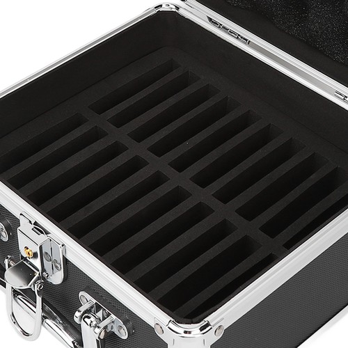 2.5in Hard Drive Storage Box 20 Bays Double Convenient Handle Hard Drive Case CB - Afbeelding 5 van 22