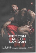 Programme booklet FETISH WEEK LONDON GAY