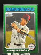 2024 Topps Heritage High Number Jorge Barrosa White Border #690 (RC) Arizona