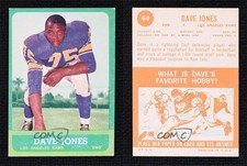 1963 Topps Deacon Jones Dave 'Deacon' Jones (Dave On Card) #44 HOF