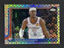 2025-26 Topps Chrome Shai Gilgeous-Alexander #141 X-Fractor Refractor &041412