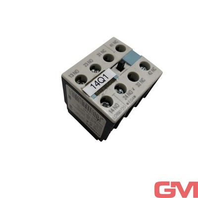 Siemens Hilfsschalter Aufsatzblock 3RH1921-1FA22 auxiliary contact block 2S+2Ö