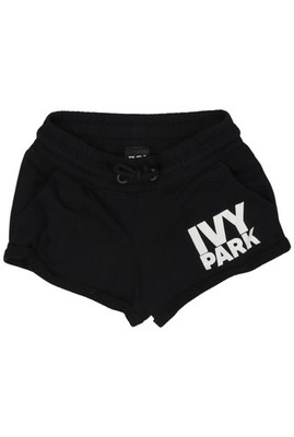 IVY PARK Shorts Damen kurze Hose Hotpants Gr. S Baumwolle Schwarz #3m3roky