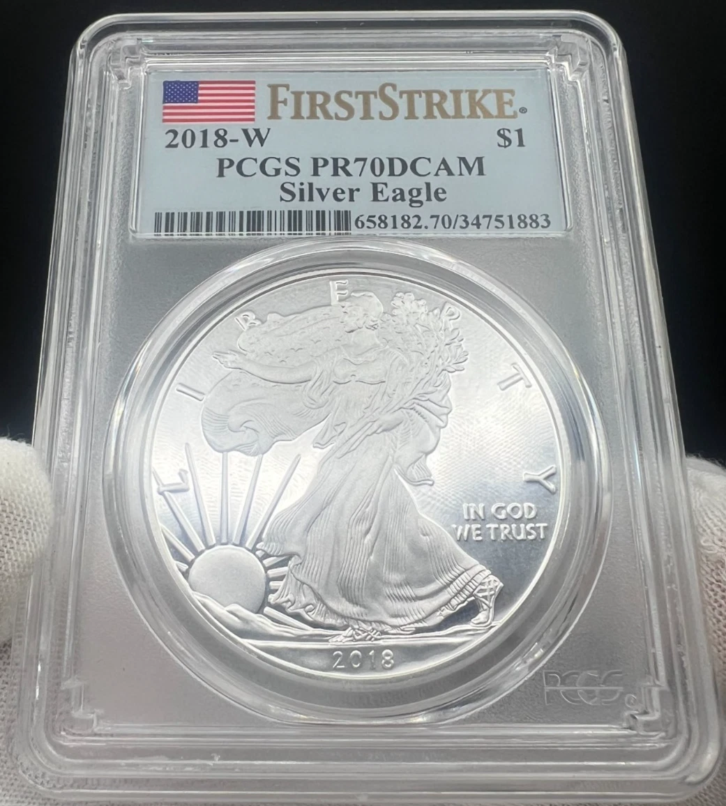 2018 American Eagle PR 70 Graded Silver Bullion Coins for sale | eBay