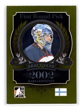2013 In The Game Draft Prospects Limited Variant Gold /10 #113 Kari Lehtonen