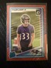2025 Panini Donruss Optic Rated Rookie Red Wave Prizm #382 Tyler Loop Ravens