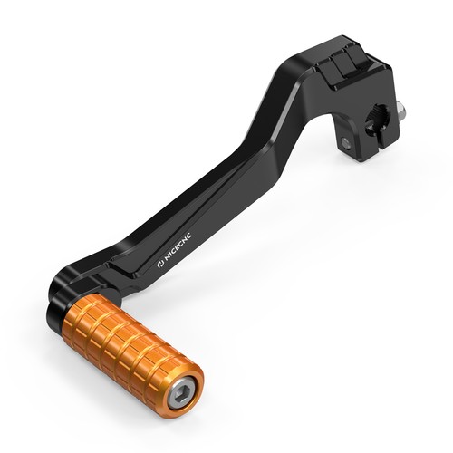 Black w/ Orange Foot Shifter Pedal Lever For Harley Dyna Daytona FXDB-D 1991-92 - Picture 8 of 10