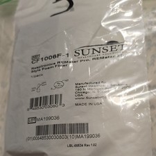 Lot of 3 SUNSET CF1006F-1 Foam CPAP Filter for Respironics REMstar Pro/Plus
