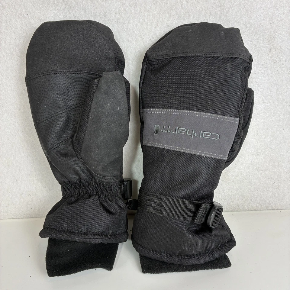 Luva Carhartt Isolada Preta Masculina Tamanho Grande Impermeável 104014 - Imagem 4 de 4