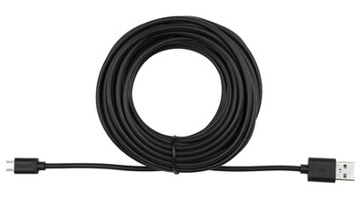 25 Ft Micro USB Cable Replacement for Wyze Cam, Nest Camera - Extra Long Extensi