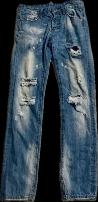 DSQUARED2 Relaxed Fit Distressed Denim Jeans