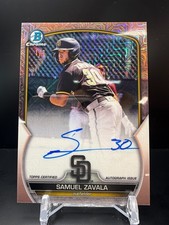 D900 - 2023 Bowman - Samuel Zavala #BCMA-SZ - Rose Gold Auto 1/1