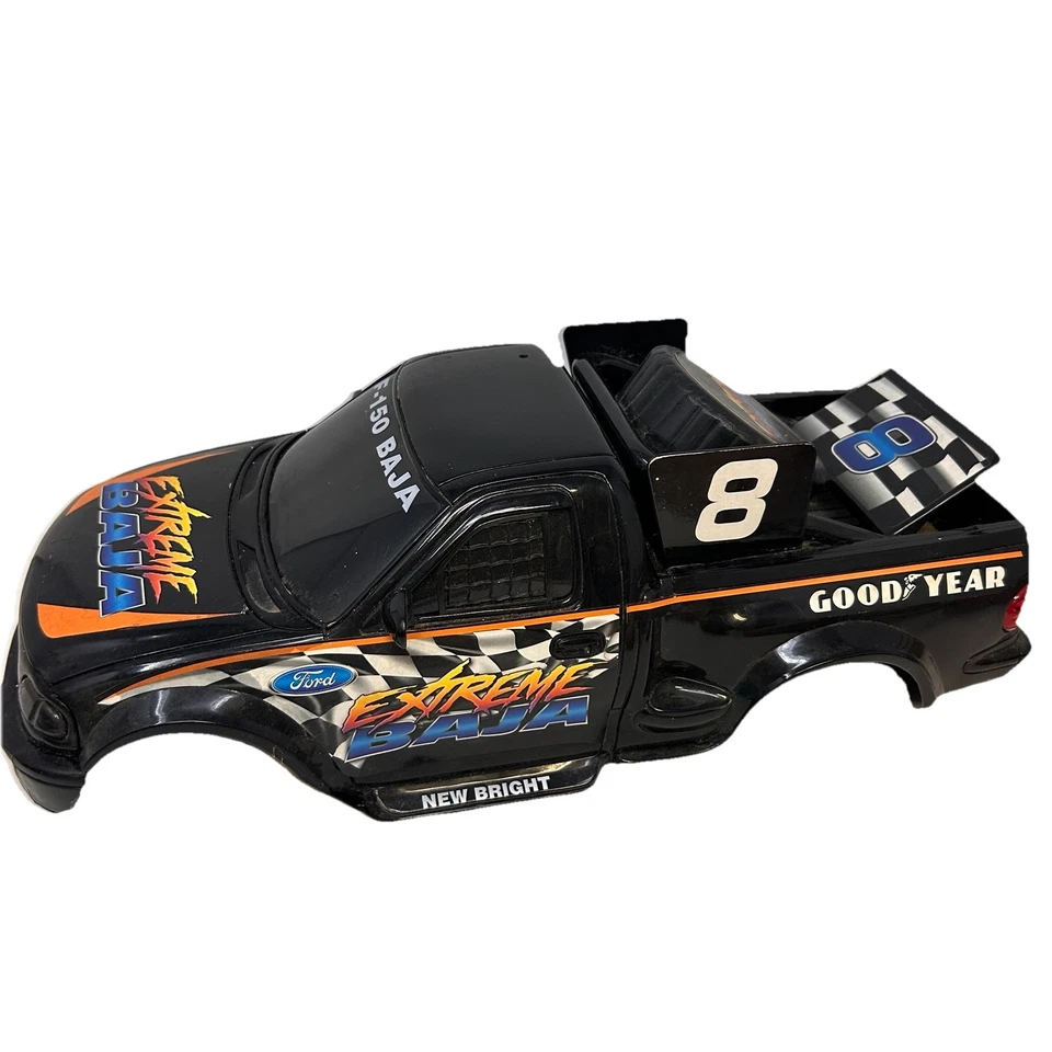 Ford F-150 Baja RC Body Shell 14.5” Black New Bright Monster Truck - Image 3 of 4