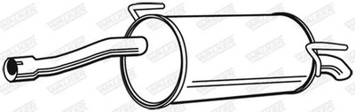 Endschalldämpfer 23380 WALKER für OPEL CORSA D