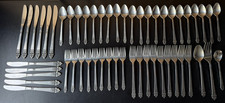 Vintage 53 piece Rogers Stainless Korea Flatw...