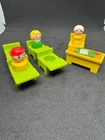 Vintage 1970's Fisher Price Little People School House Accessories Lot