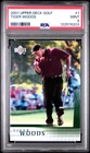 2001 UPPER DECK GOLF #1 TIGER WOODS ROOKIE RC PSA 9