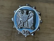 Rare NSA National Security Agency 35 Years Service Lapel Pin Award Insignia