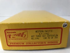 Accurate #1046 HO Western Pacific ACF 3-Bay Covered Hopper Kit ~ #11962