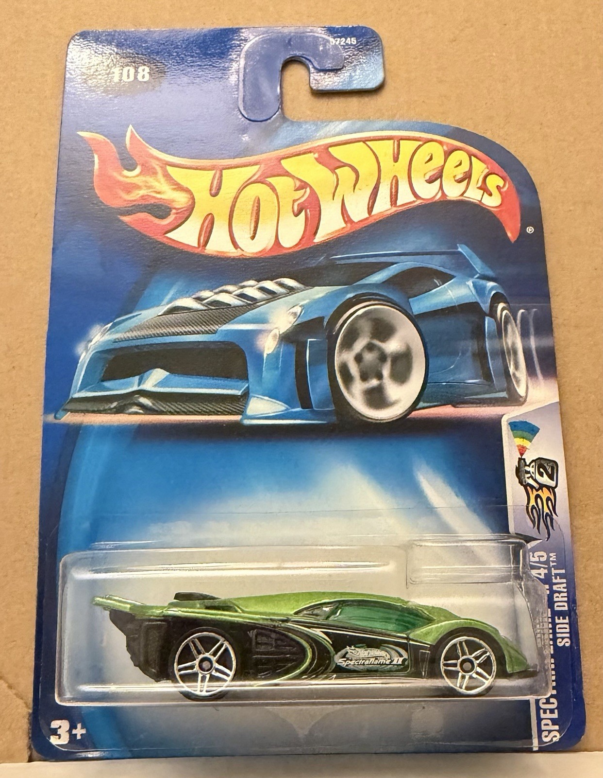 Hot Wheels 2003 Side Draft Spectraflame II Series #108 4/5 Green