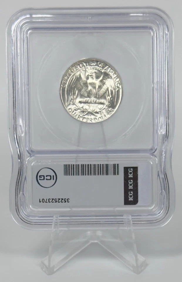 1945-S Washington Silver Quarter ICG MS66 Cherry Pickers Guide FS-501 RPM DDO BU - Image 2 of 4