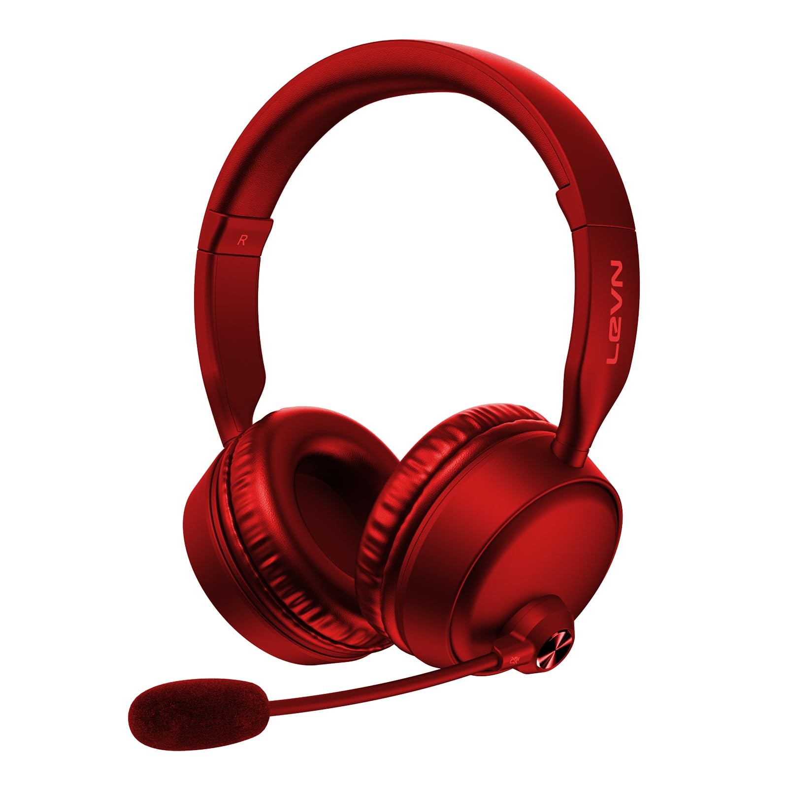 Bluetooth Headphones with AI Noise Cancelling Mic & Soft Cotton Ear Pads-image