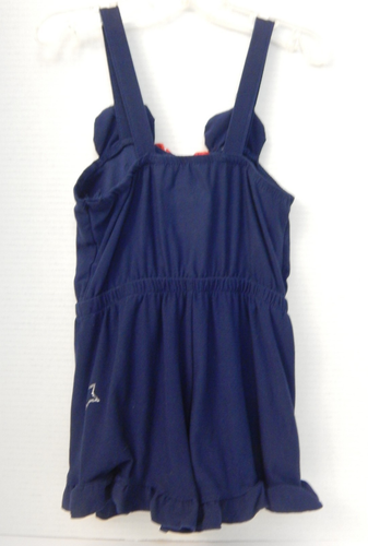 Disney * Disney Jr Minnie ~ marineblauer kurzer Overall mit Minnie Mouse Design * Größe 5T - Bild 5 von 12