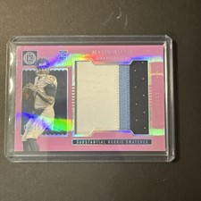 2022 Malik Willis Encased  Swatch Tennesse Titans Rookie RC Pink /15