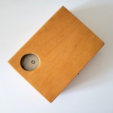 Vintage Miniature easel 70s Wood artist box Soviet painting set Palette Antique