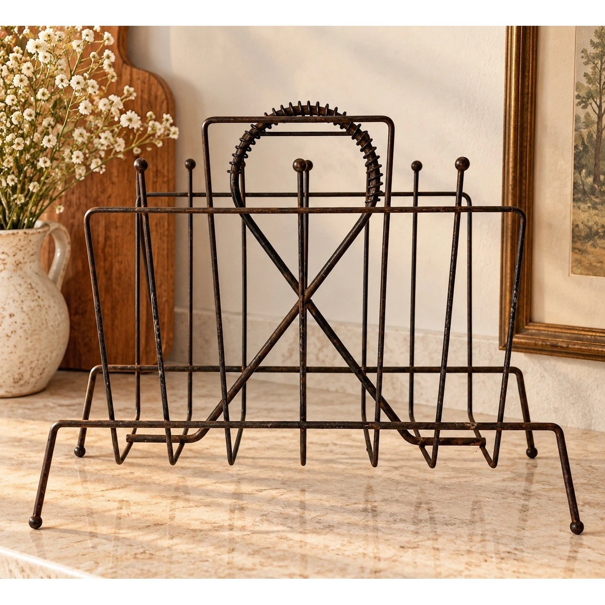 Vintage/Retro Metal Magazine Racks for sale - eBay