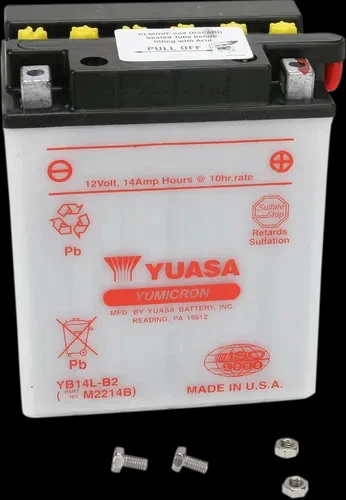 Batería seca convencional Yumicron YB14L-B2 - 30,4 oz Suzuki GSX1100G 92 Foto 3 de 4