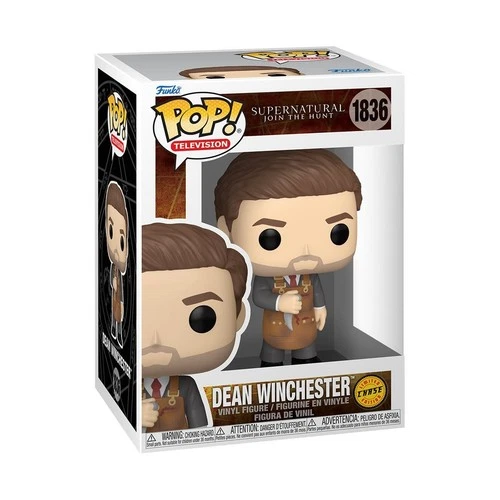 Dean Winchester Supernatural  Funko Pop! Figure #1836 CHASE With Protector
